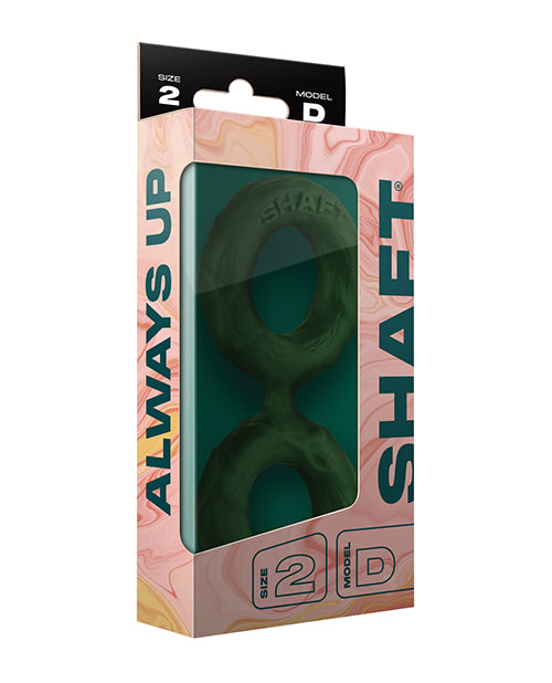 Shaft Double C-Ring - Green / Medium