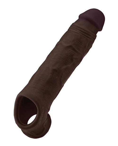 Shaft Flexskin Liquid Silicone 8.8" Vibrating Sheath