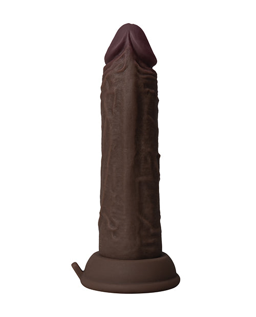 Shaft Flexskin Liquid Silicone 6.5" Vibrating Dong