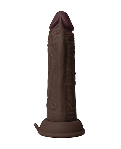 Shaft Flexskin Liquid Silicone 6.5" Vibrating Dong