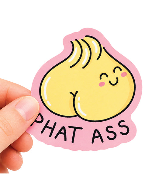 Phat Ass Dumpling Funny Vinyl Sticker