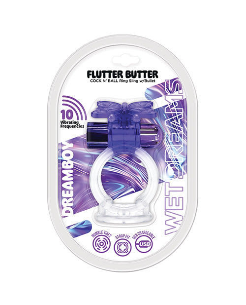 Wet Dreams Dream Boy Flutter Butter w/Bullet