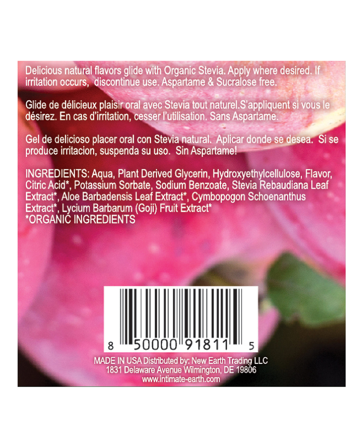 Intimate Earth Oil Foil - 3ml Cheeky Apples