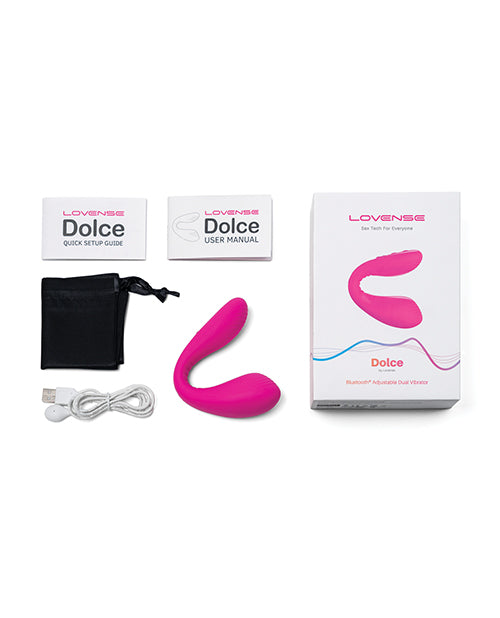 Lovense Quake Adjustable Dual Stimulator - Pink