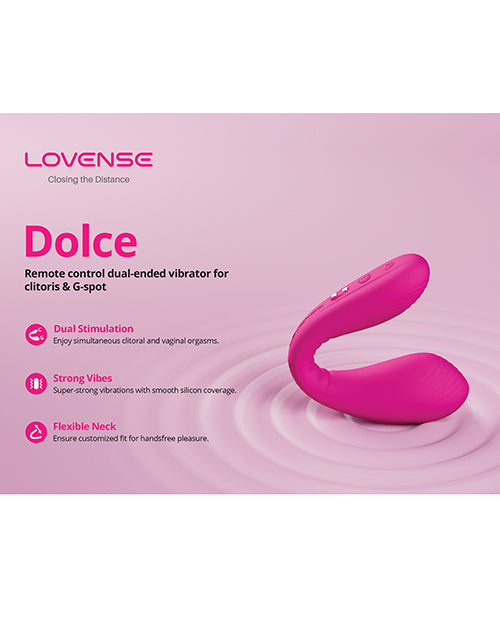 Lovense Quake Adjustable Dual Stimulator - Pink