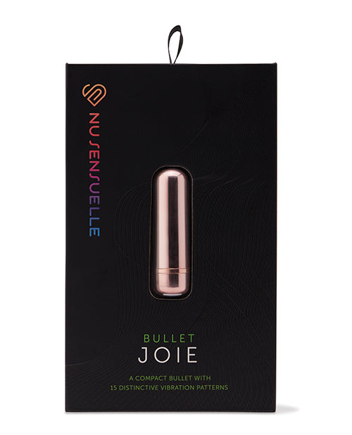 Nu Sensuelle Joie Bullet In Gift Box - 15 Function Rose Gold