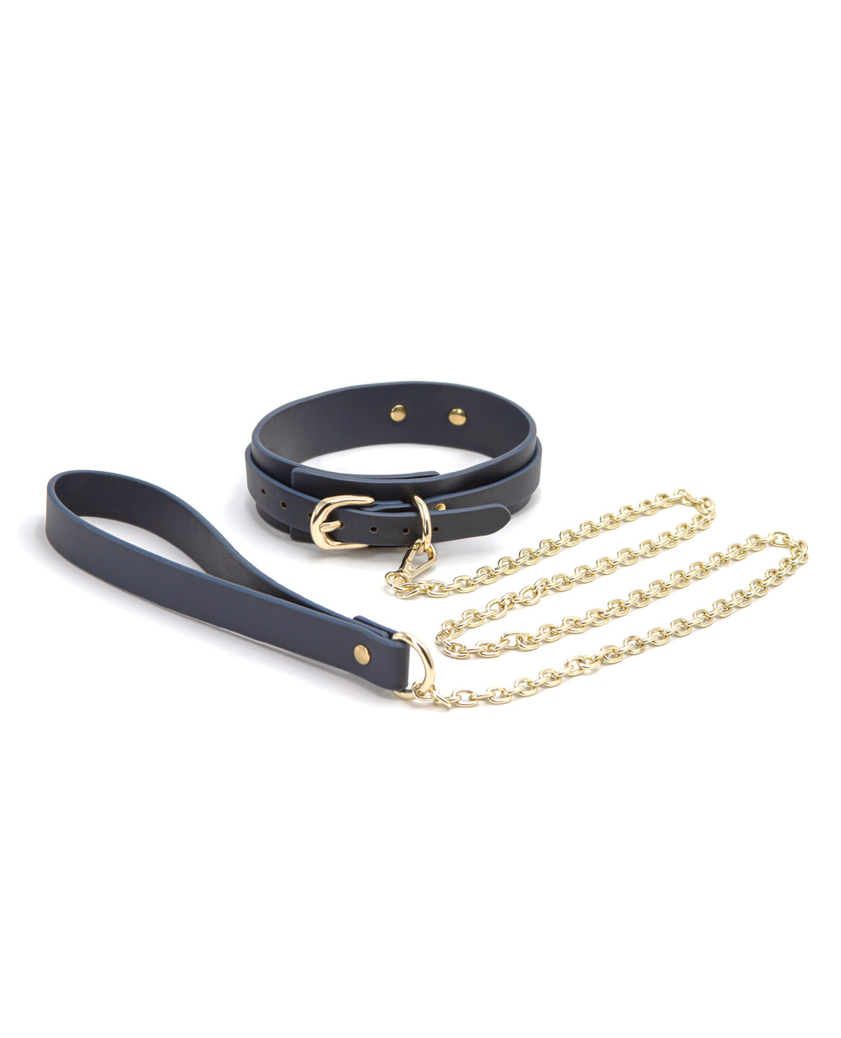 Bondage Couture Vinyl Collar and Leash