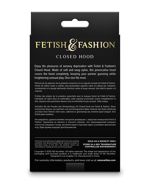 Fetish & Fashion Closed Hood