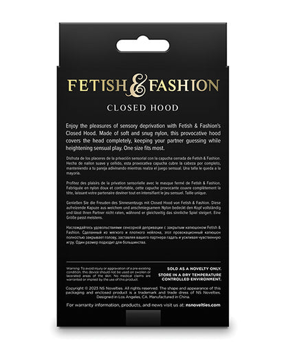 Fetish & Fashion Closed Hood