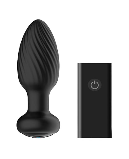 Nexus Tornado Rotating & Vibrating Medium Butt Plug w/Remote