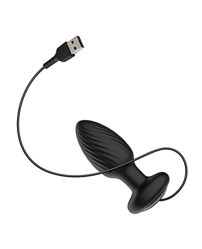 Nexus Tornado Rotating & Vibrating Medium Butt Plug w/Remote
