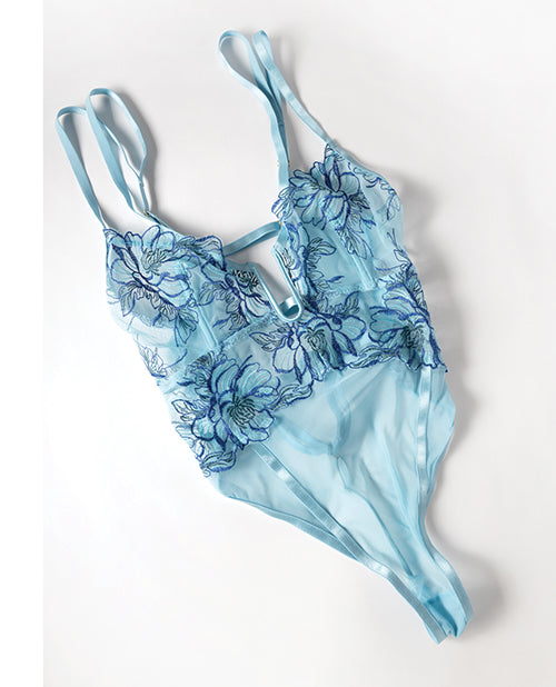 Emilia Floral Embroidered Teddy