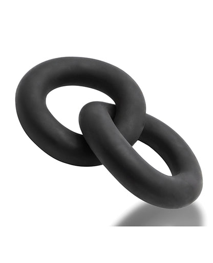 Oxballs Shackle Double Link'd Cock & Ball Rings - Special Edition Night