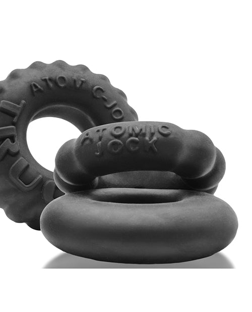 Oxballs Bonemaker Boner Cock Ring Kit Pack of 3 - Special Edition Night