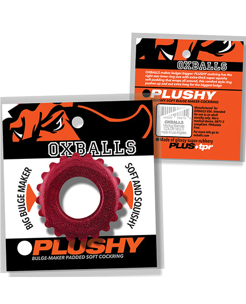 Oxballs Plushy Single Ring - Cherry Lips