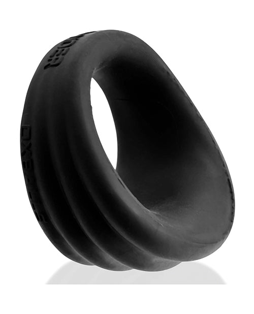 Hunky Junk Expander Slimmer Scoop Cockring - Black