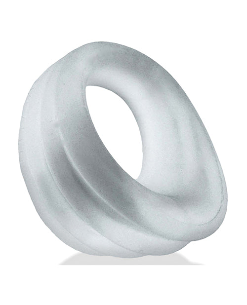 Hunky Junk Expander Slimmer Scoop Cockring - Clear