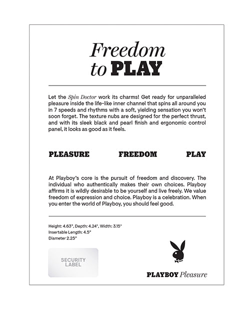 Playboy Pleasure Spin Doctor Stroker