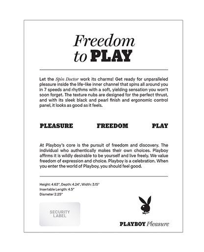 Playboy Pleasure Spin Doctor Stroker