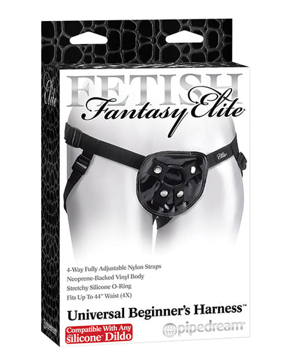 Fetish Fantasy Elite Universal Beginner's Harness - Compatible W-any Silicone Dildo