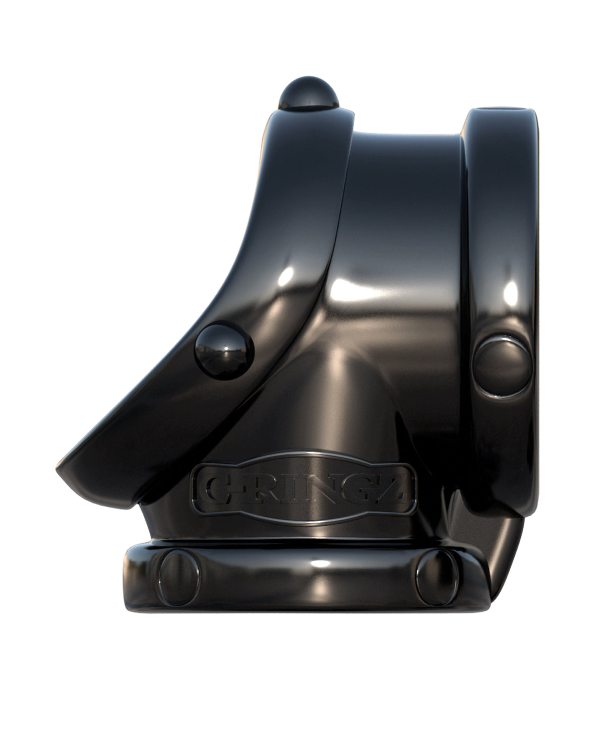 Fantasy C-ringz Rock Hard Cock Pipe - Black