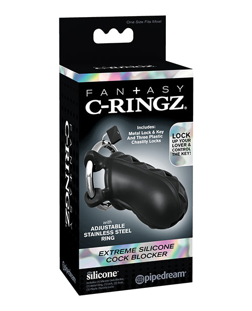 Fantasy C-Ringz Extreme Silicone Cock Blocker