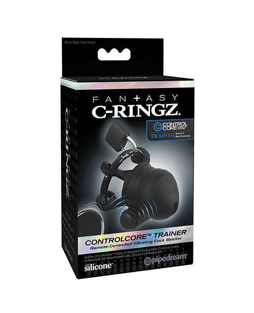 Fantasy C-Ringz Control Core Trainer Remote Controlled Vibrating Cock Blocker