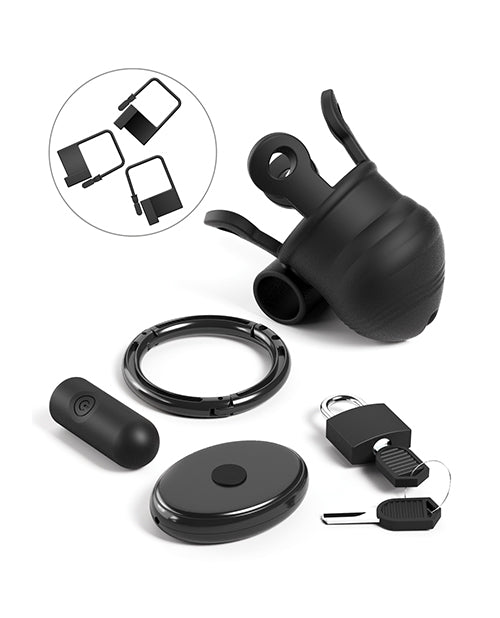 Fantasy C-Ringz Control Core Trainer Remote Controlled Vibrating Cock Blocker