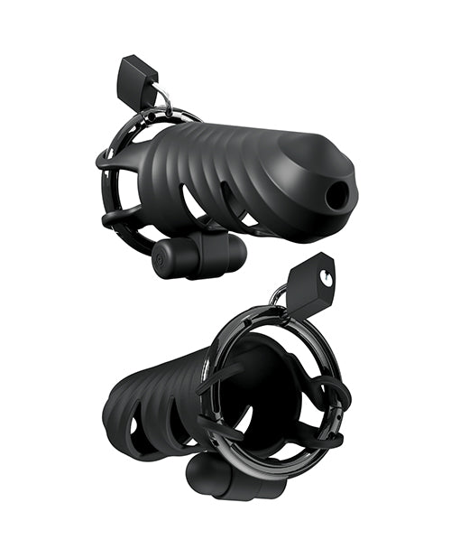 Fantasy C-Ringz Control Core Harness Remote Controlled Vibrating Cock Blocker