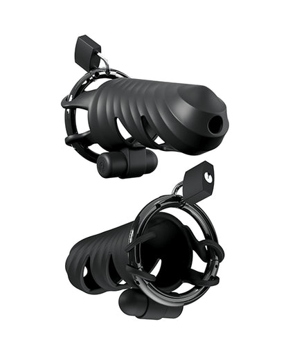 Fantasy C-Ringz Control Core Harness Remote Controlled Vibrating Cock Blocker