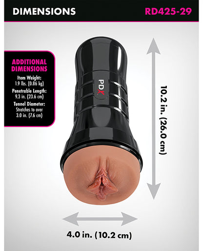 PDX Extreme Wet Pussies Super Luscious Lips XXL Stroker
