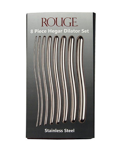Rouge Stainless Steel Hegar 8 pc Dilator Set