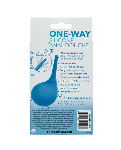One-Way Silicone Anal Douche