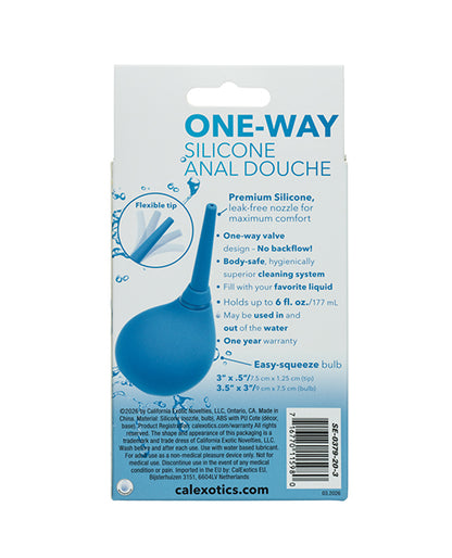 One-Way Silicone Anal Douche