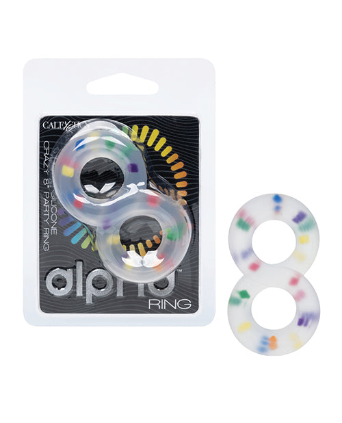 Alpha Liquid Silicone Crazy 8 Party Ring