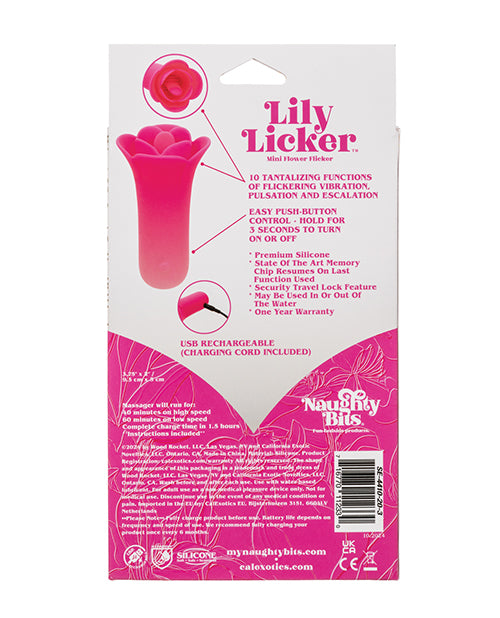Naughty Bits Lily Licker Mini Flower Flicker