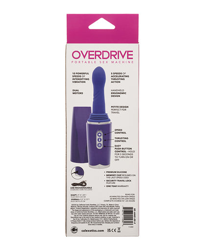 Overdrive Travel Thruster Portable Sex Machine