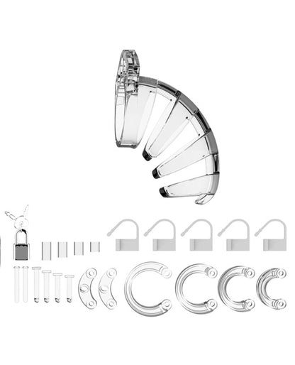 Shots Man Cage Chastity 3.5" Cock Cage Model 2