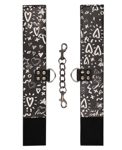 Shots Ouch Love Street Art Fashion Printed Ankle Cuffs