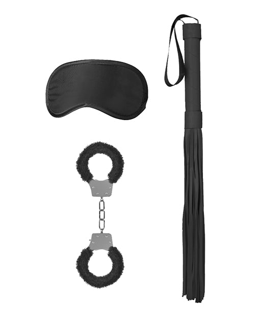 Shots Ouch Black & White Introductory Bondage Kit #1