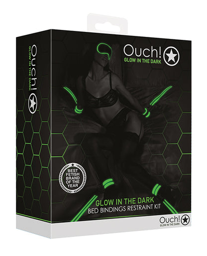Shots Ouch Bed Bindings Restraint Kit