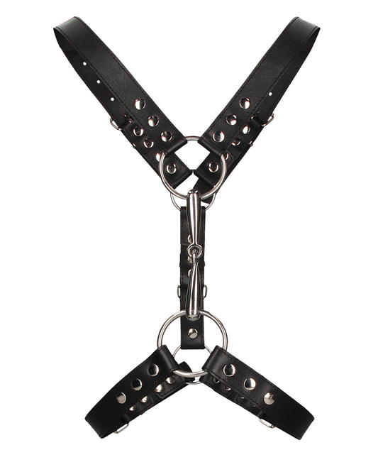 Shots Uomo Men's Harness w/Metal Bit