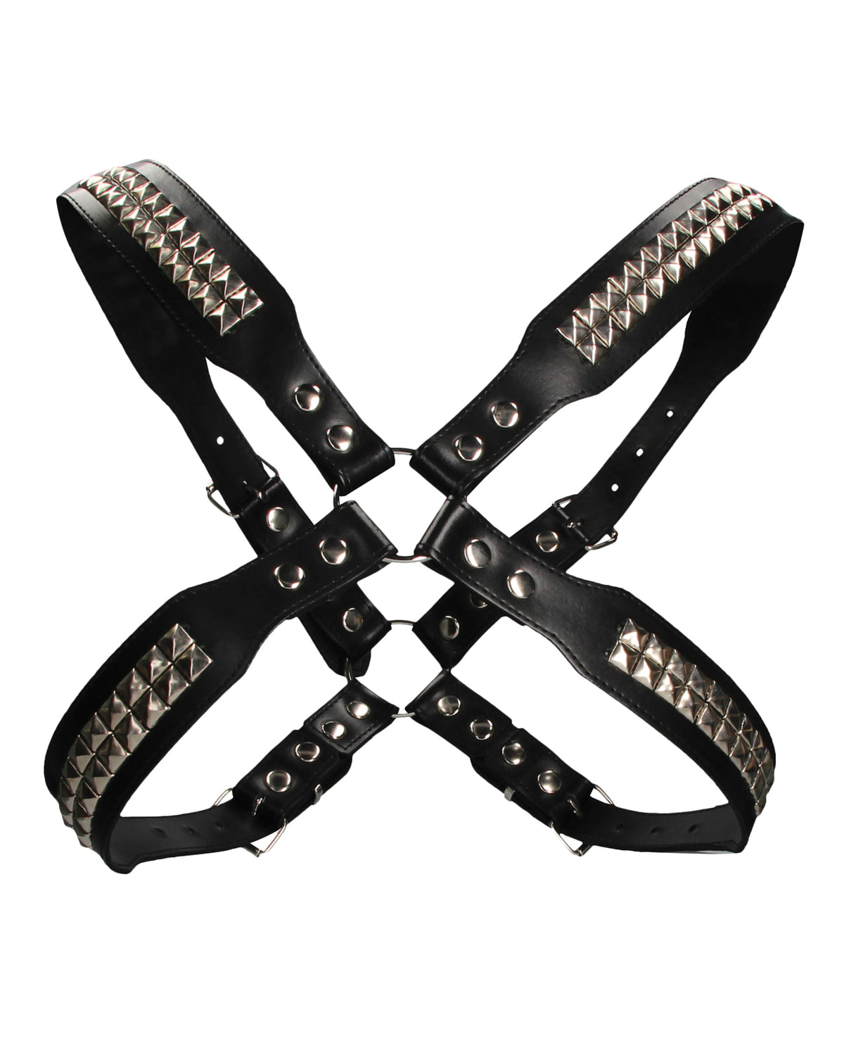 Shots Uomo Men's Pyramid Stud Body Harness
