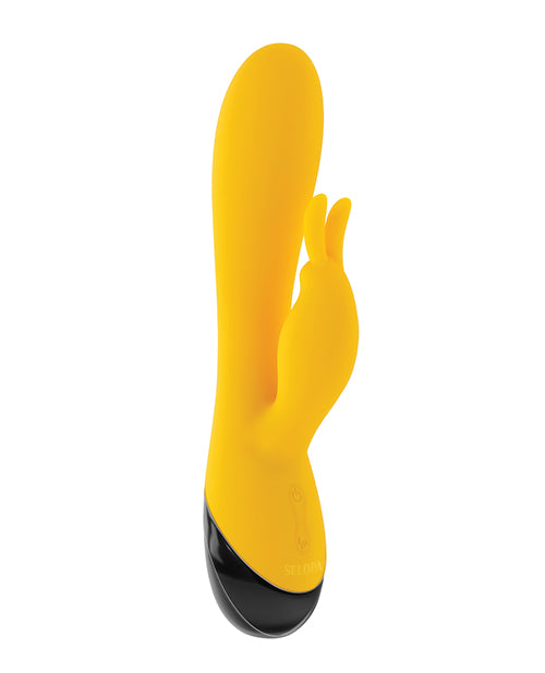 Selopa Buzzz Bunny Rabbit Vibrator - Yellow/Black