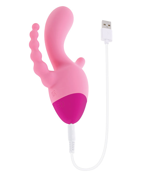 Selopa Game On Rechargeable Three Point Vibrator
