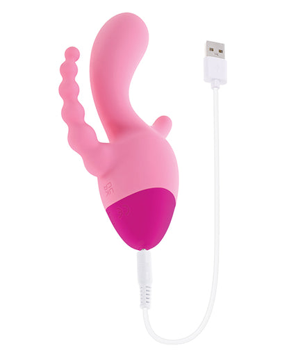 Selopa Game On Rechargeable Three Point Vibrator