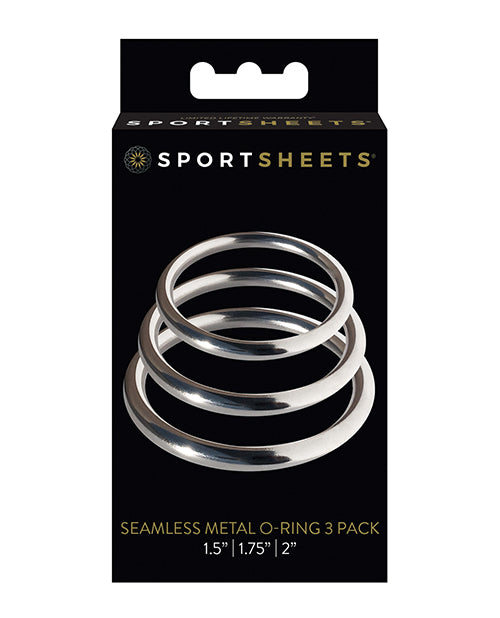 Sportsheets Metal O Ring - Pack Of 3
