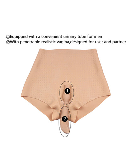 XX-DREAMSTOYS Ultra Realistic Vagina Form Medium - Ivory