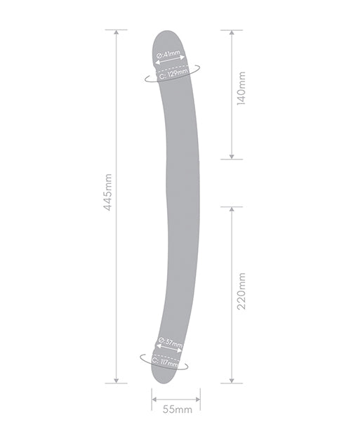 Duo Together Double-Ended Vibrating & Thrusting Dildo