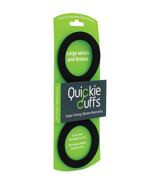 Quickie Cuffs Large - Black